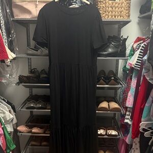 Boden Black Maxi Dress